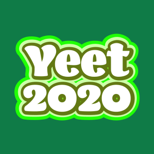 Yeet 2020 - Retro Green T-Shirt