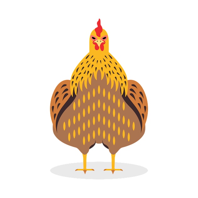 A Cute Chicken by iswenyi Art