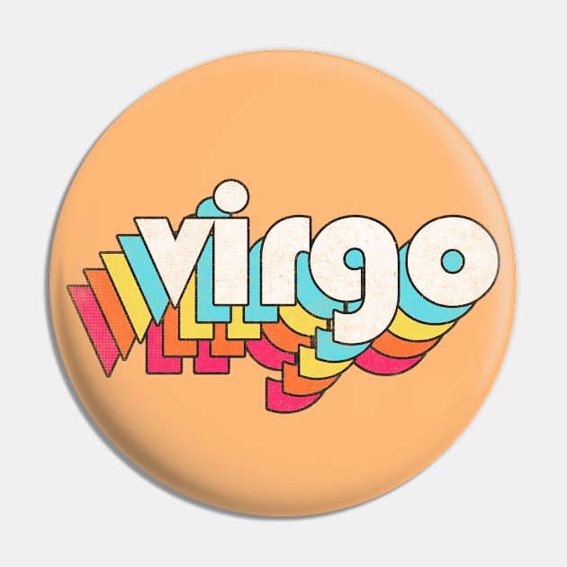Virgo / Zodiac Astrological Sign Design Pin by DankFutura