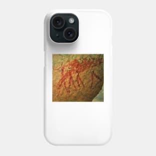 Ancient African Rock Painting Phone Case