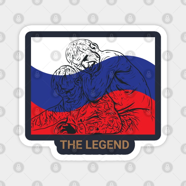 Khabib nurmagamedov - The Legend Magnet by FIFTY CLOTH