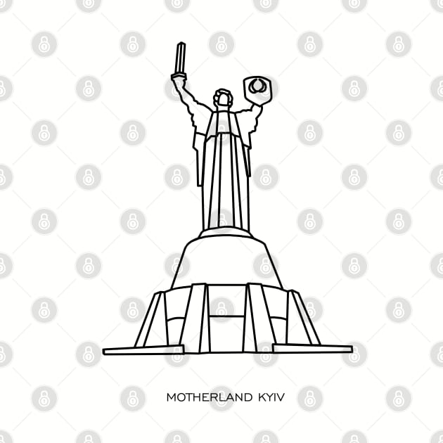 Motherland Kyiv Ukraine, Ukraine Pride, I Stand With Ukraine, Ukrainian by Noosa Studio