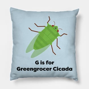 Greengrocer Cicada Pillow