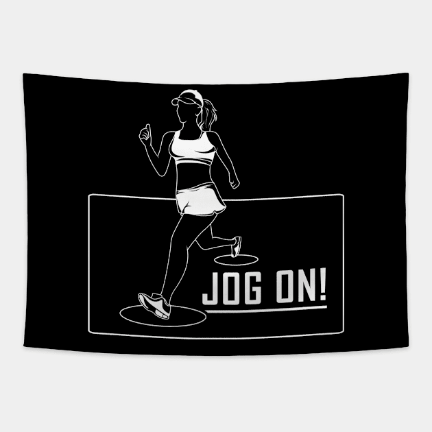 Jog on Tapestry by Markus Schnabel