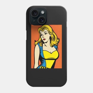 Pop Art Pin-up 3 Phone Case