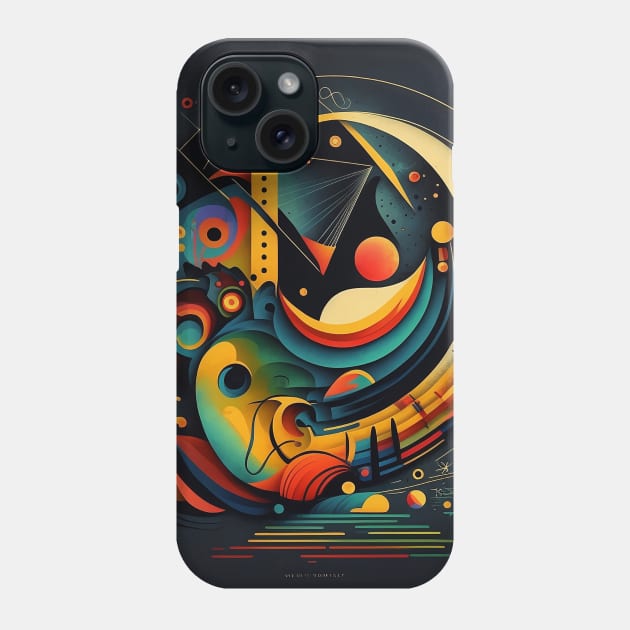 Kandinsky-esque VI Phone Case by 20th Century Tees