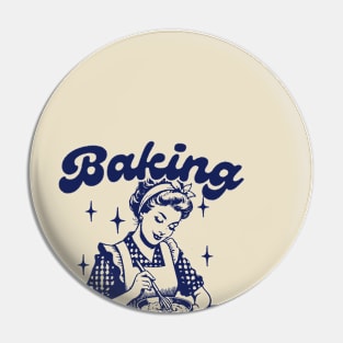 Baking Because Murder Is Wrong Pin