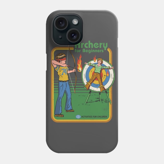 Archery for Beginners Phone Case by Steven Rhodes