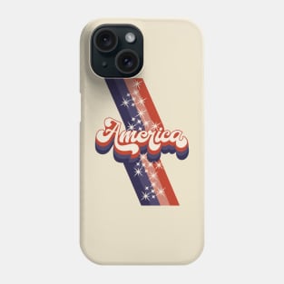 Retro America Design Phone Case