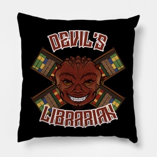 Devil's Librarian Pillow