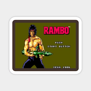 Rambo Magnet