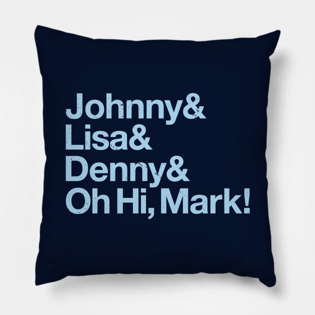 Funny Cult Movie Quote Typography Helvetica Meme Pillow by BoggsNicolas