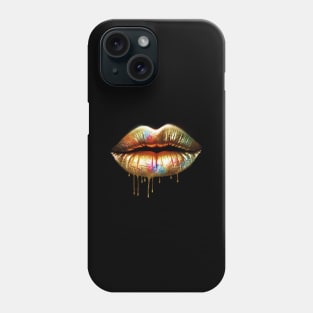 Gold kiss Phone Case