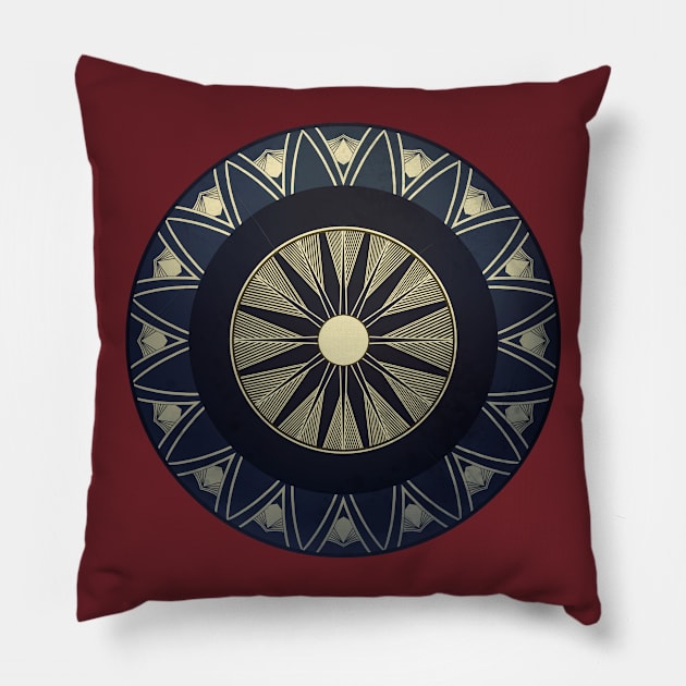 Wonder Shield Pillow by ErenAngiolini