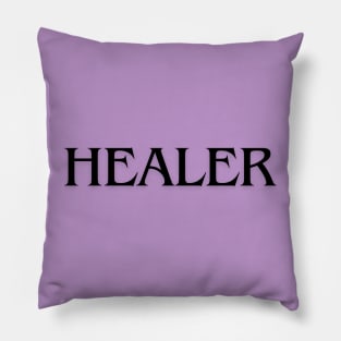 Healer RPG Quote Pillow