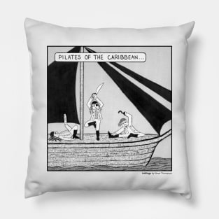 Pilates of the Caribbean Pillow