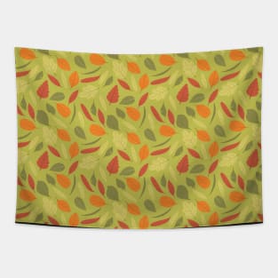 Autumn leaves pattern Tapestry