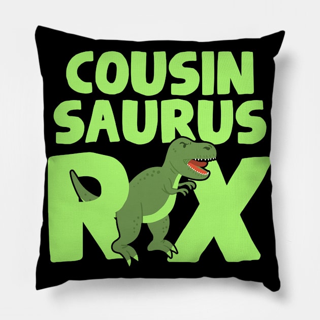 Cousin Crew Saurus Rex Dinosaur Pillow by CreativeGiftShop