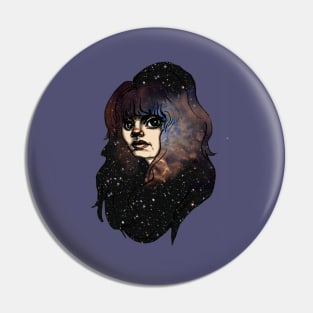 Galaxy Girl Pin