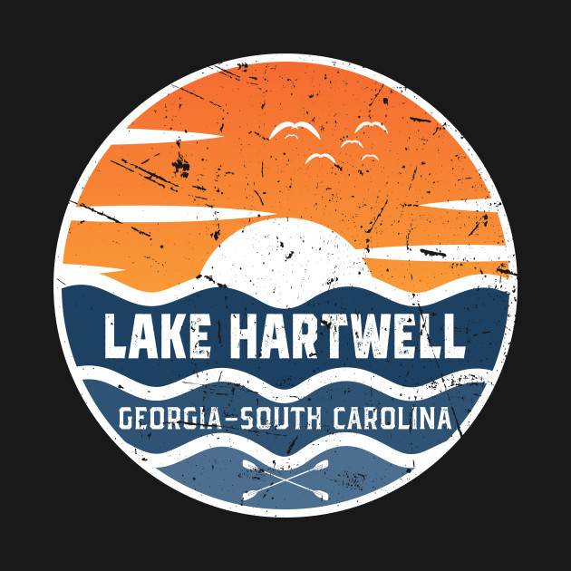 Discover Lake Hartwell - Lake Hartwell - T-Shirt