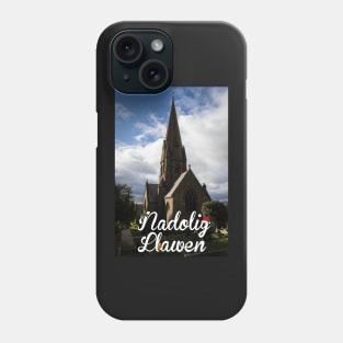 Nadolig Llawen - Welsh Church Phone Case