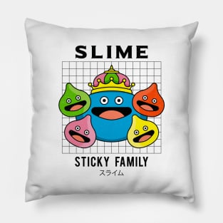 Slime Family Pillow