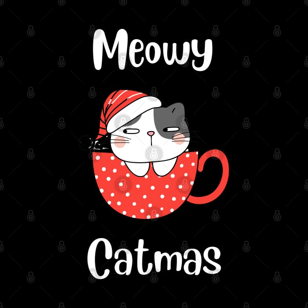 Meowy Catmas by Creativity Apparel