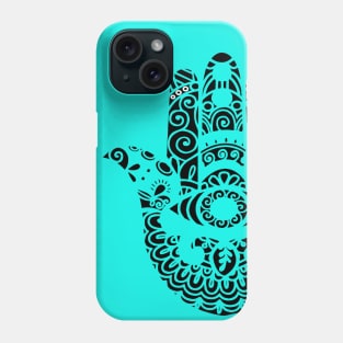 Hamsa Monocromatico Phone Case