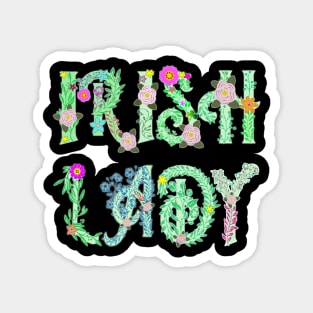 Irish Lady (in Dark) Magnet