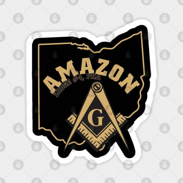 Amazon Lodge #4, PHA Magnet by Brova1986