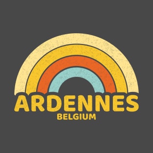 Retro Ardennes Belgium T-Shirt