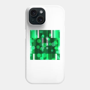 Green Bubbles Phone Case