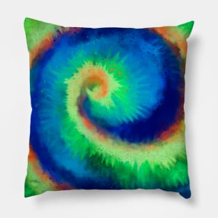 Pop Tie Dye Print Pillow