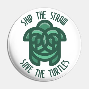 Save the Turtles Pin