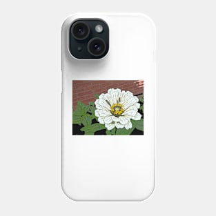 White Nouveau Phone Case