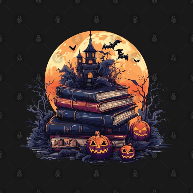 Halloween Gift For Book Lovers by PaulJus