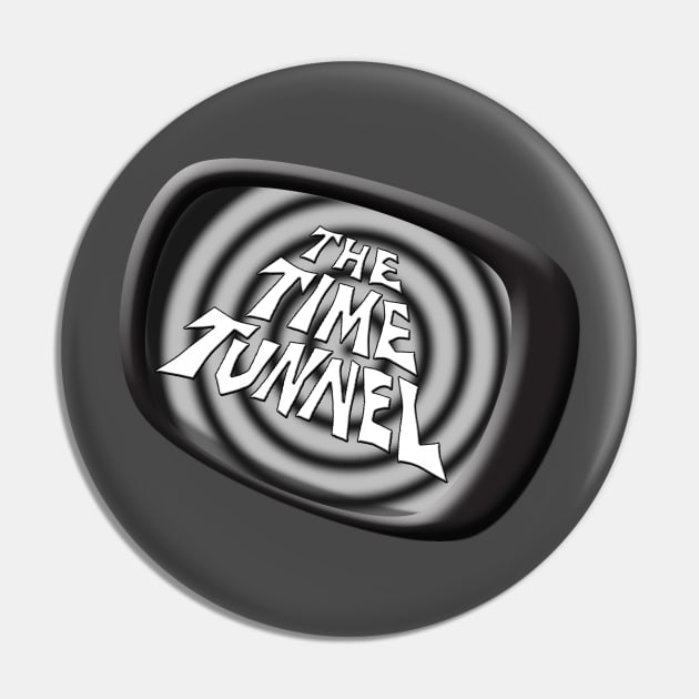 The Time Tunnel Pin by RetroZest