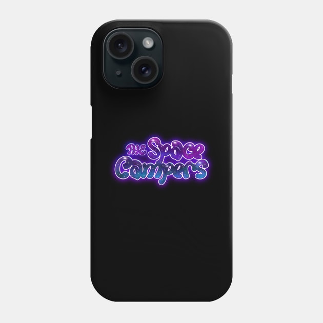 The Space Campers Glow Phone Case by Toni Tees