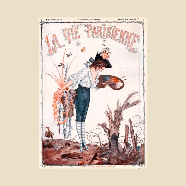 La Vie Parisienne, 1917 by WAITE-SMITH VINTAGE ART