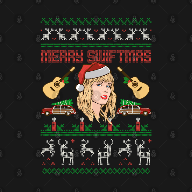 Merry Swiftmas Swiftie T Shirt Teepublic 