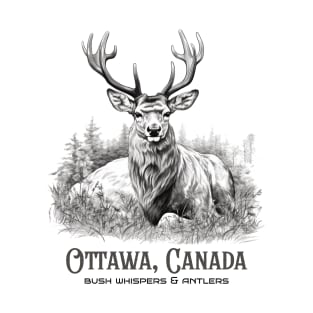 CANADA’S CAPITAL & ANTLERED DREAMS (OTTAWA DEER) T-Shirt