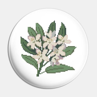 West Virginia State Flower Rhododendron Pin