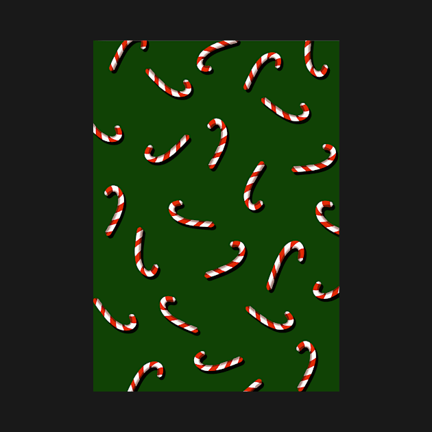 Candy cane pattern illustration 2 by gusstvaraonica