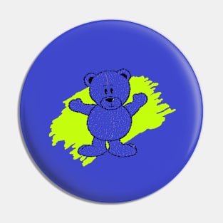 Bear to Color Pin