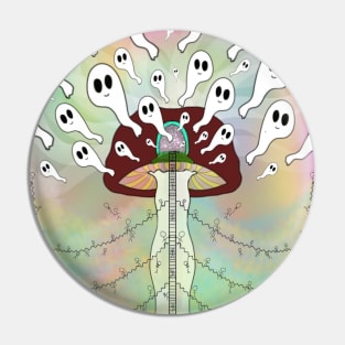 Mushroom of Life Pin