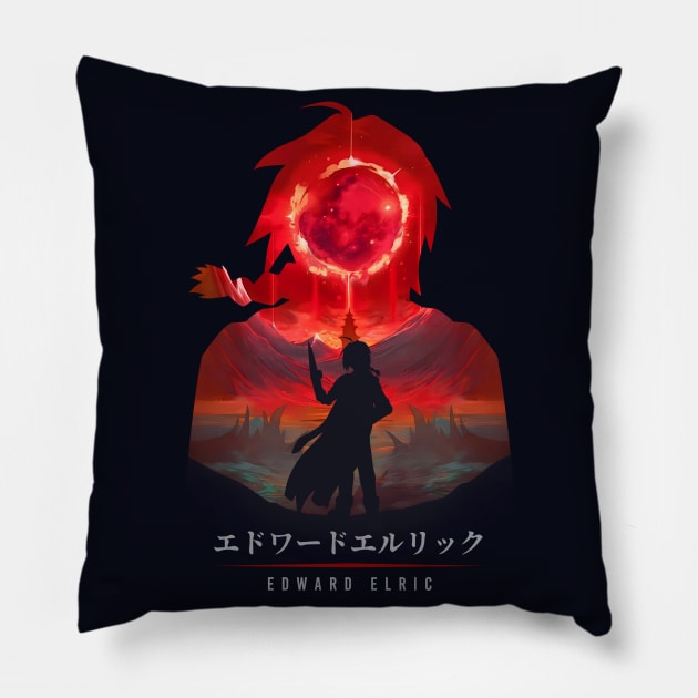 Edward - Bloody Illusion Pillow by The Artz