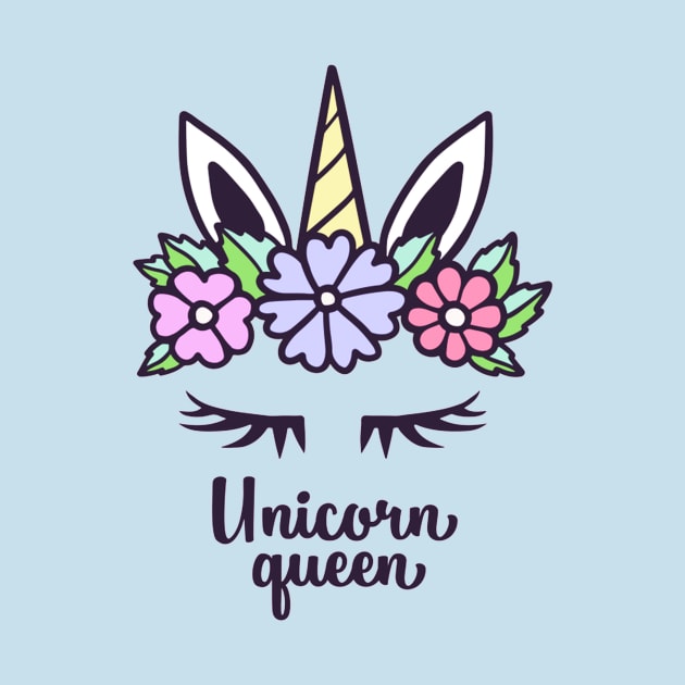 Unicorn Queen Unicorn Lover Quote by Squeak Art