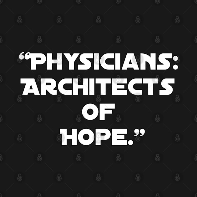 "Physicians: Architects of Hope." by Spaceboyishere