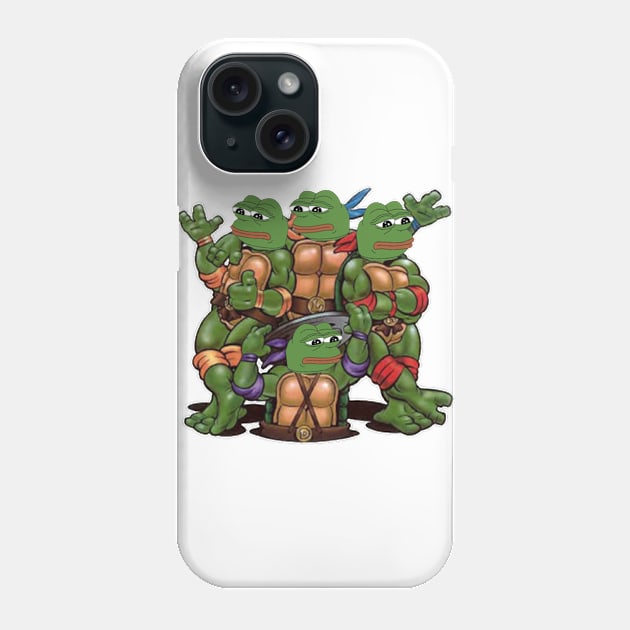 Ninja Pepe Phone Case by pepestore