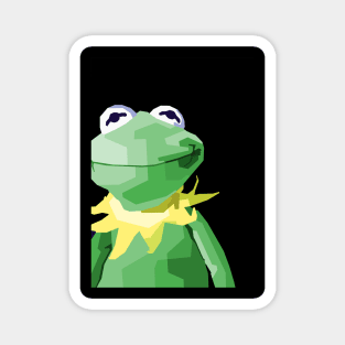 Kermit Meme Pop Art Magnet